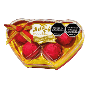 T5 ROJO GOLDEN DOBLE CORAZÓN x 62.5 G