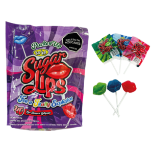 CHUPETA SUGAR LIPS x 560 G