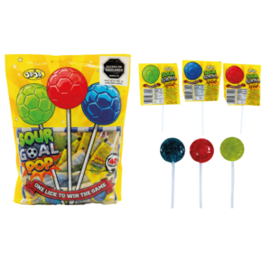 CHUPETA SOUR GOAL POP x 560 G